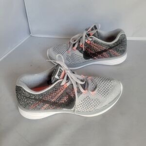 Nike Womens Shoes Flyknit Lunar 3 Size 6.5 Athletic Running Sneaker Pre Owned